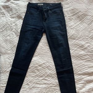 AG low rise classic dark blue jeans